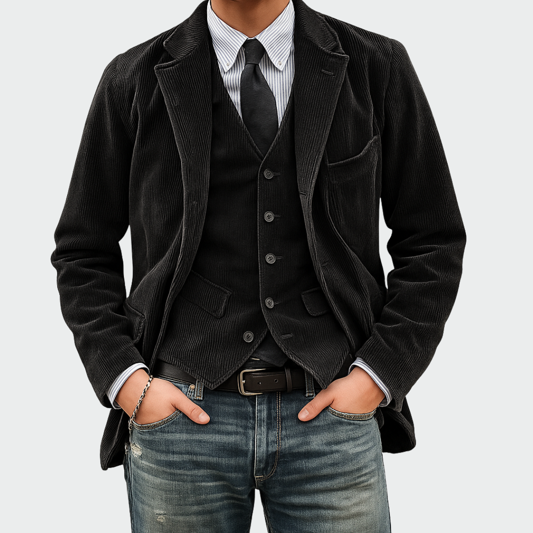 Cato - Conjunto de blazer y chaleco a la medida