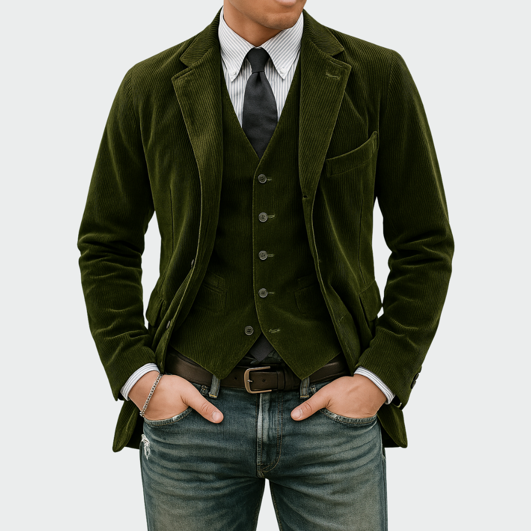 Cato - Conjunto de blazer y chaleco a la medida