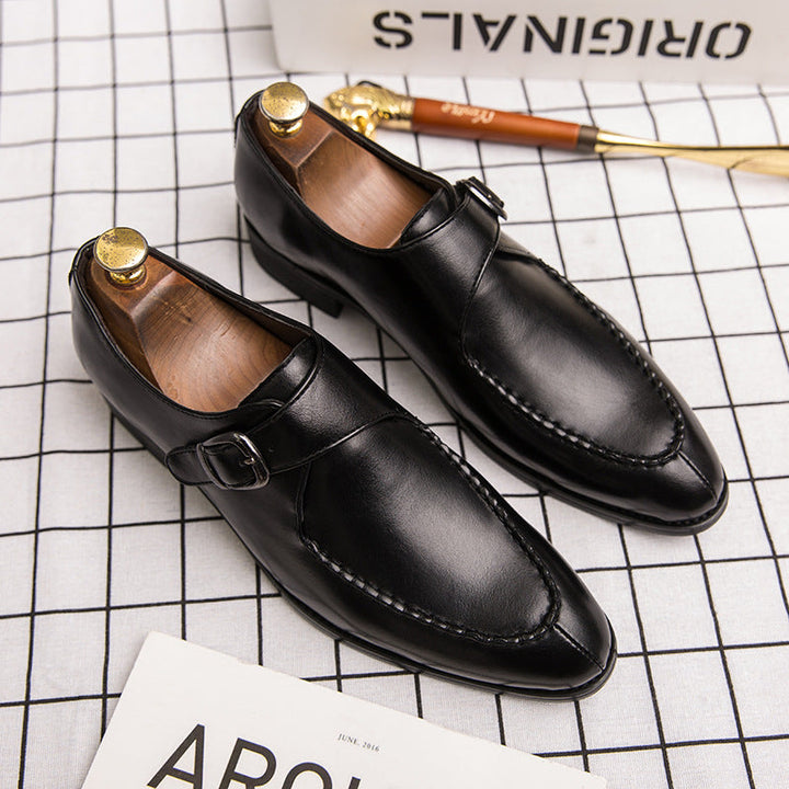 Isaias - Zapatos de vestir pulidos con hebilla
