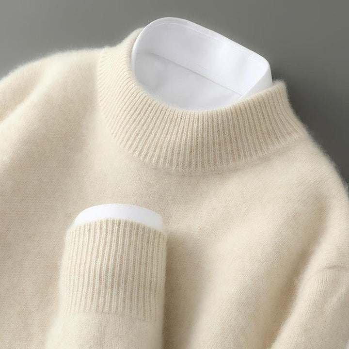Ulvian - Suéter con cuello perkins suave al tacto