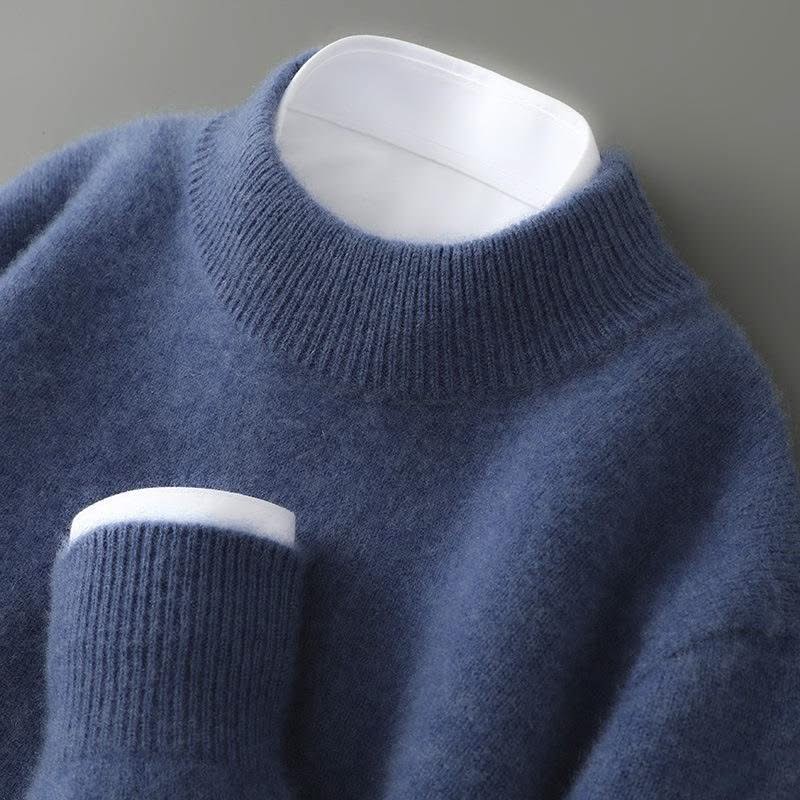 Ulvian - Suéter con cuello perkins suave al tacto