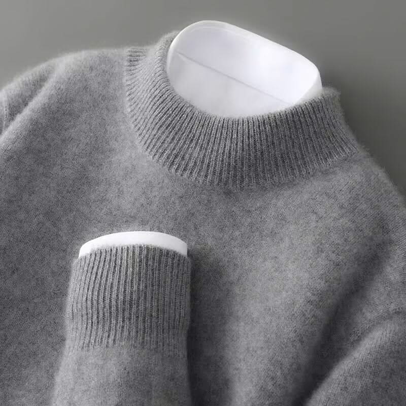Ulvian - Suéter con cuello perkins suave al tacto