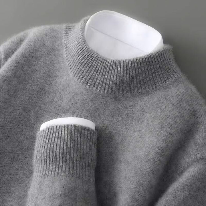 Ulvian - Suéter con cuello perkins suave al tacto