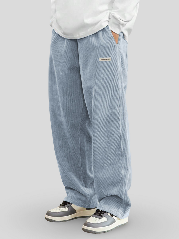 Zaylor - Pantalón de pierna ancha de tacto suave