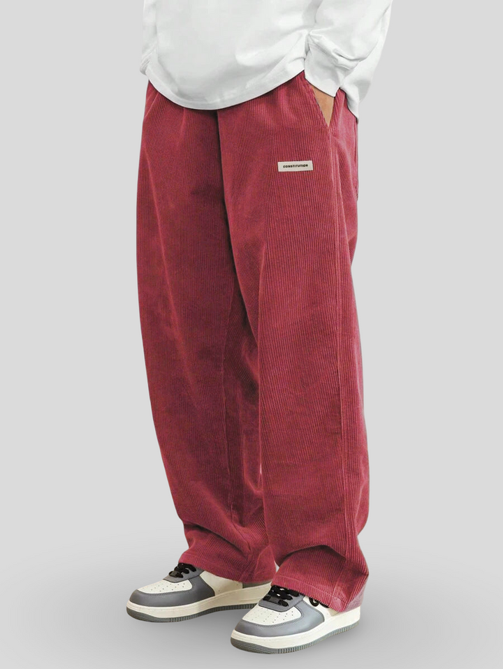 Zaylor - Pantalón de pierna ancha de tacto suave