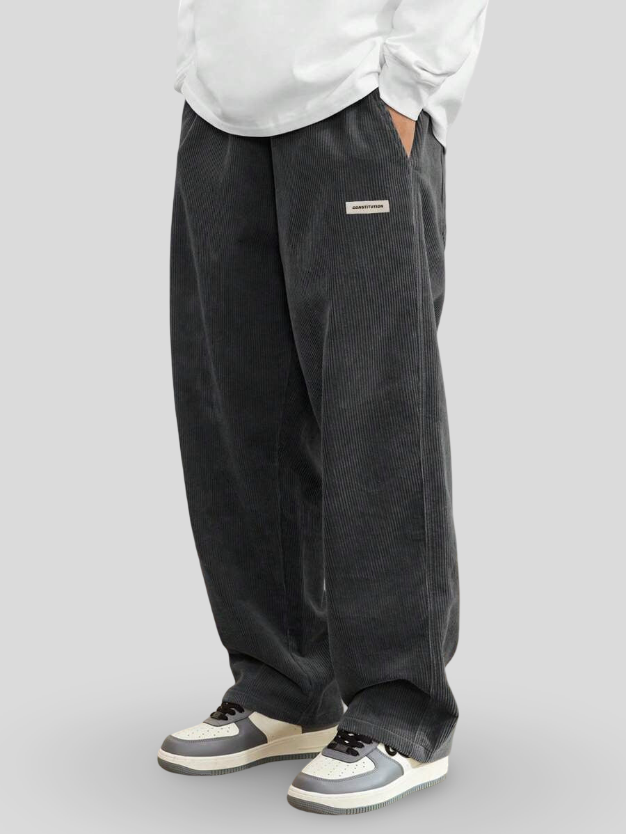Zaylor - Pantalón de pierna ancha de tacto suave