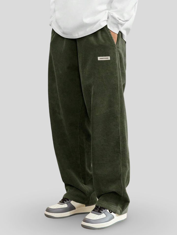 Zaylor - Pantalón de pierna ancha de tacto suave