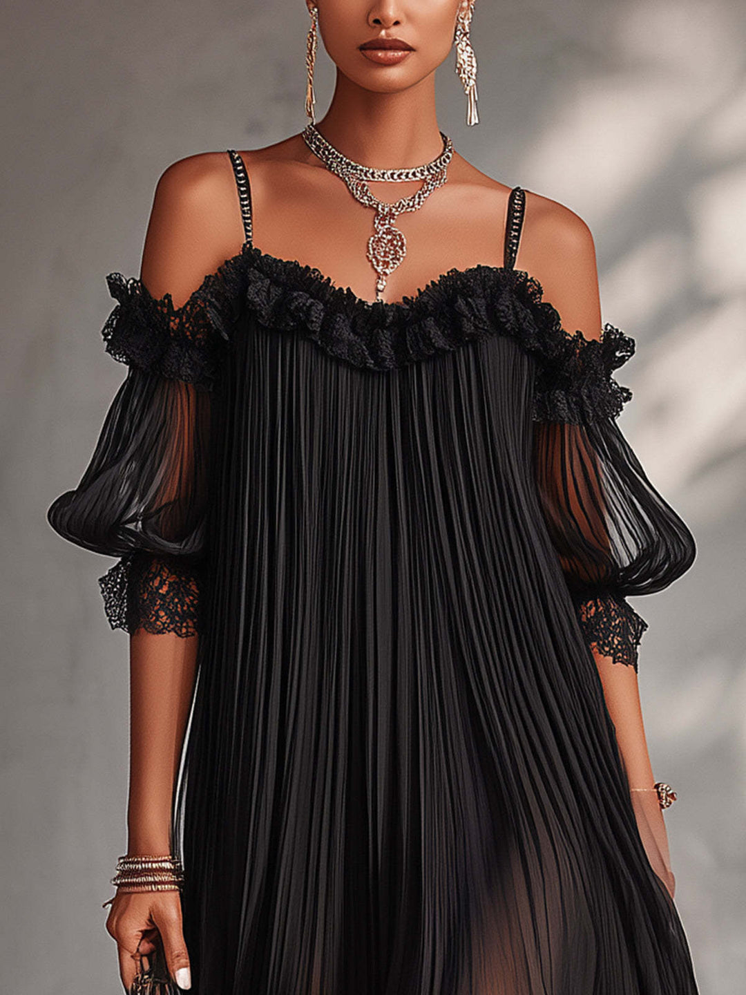 Arabelle - Maxivestido ligero con escote en V
