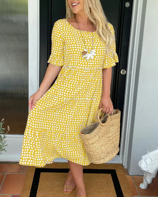 Loretta - Vestido midi elegante y casual