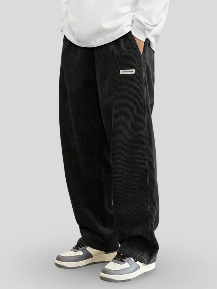 Zaylor - Pantalón de pierna ancha de tacto suave
