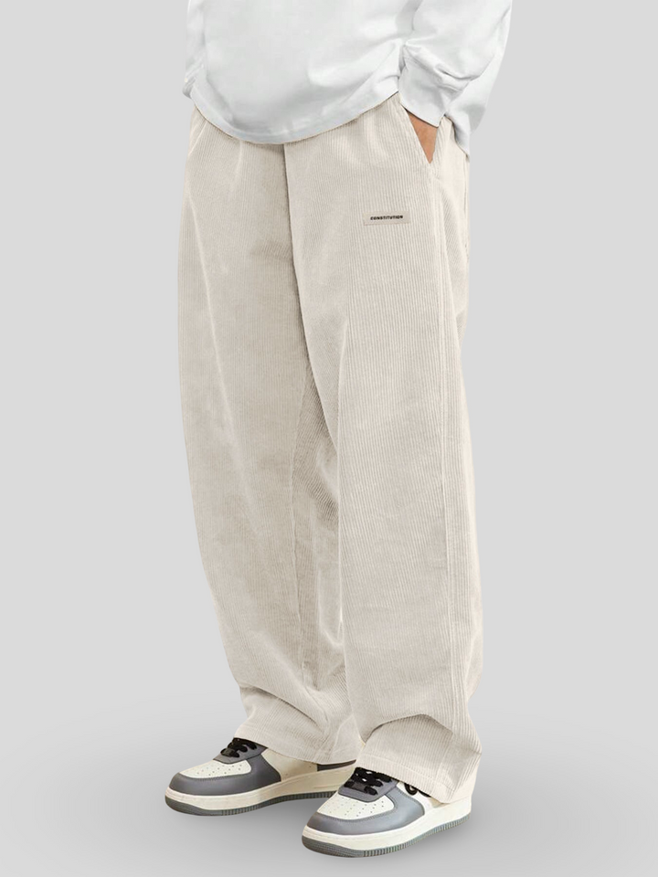 Zaylor - Pantalón de pierna ancha de tacto suave