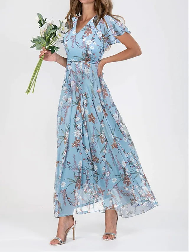 Aleira - Vestido maxi casual elegante