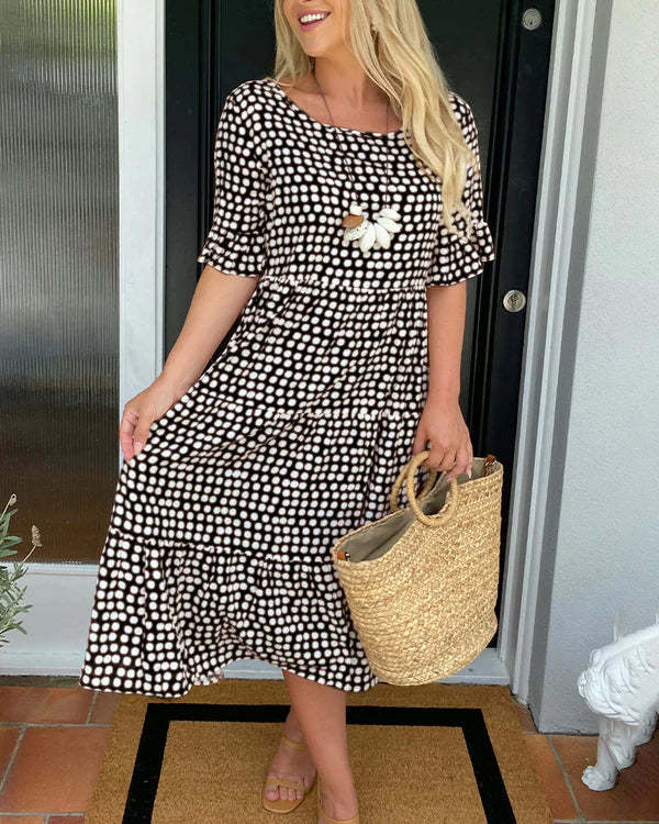 Loretta - Vestido midi elegante y casual