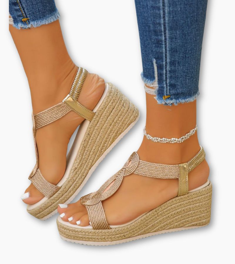 Damarisse - Sandalias con cuña premium