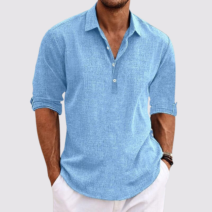 Mavlo - Camisa de tacto suave