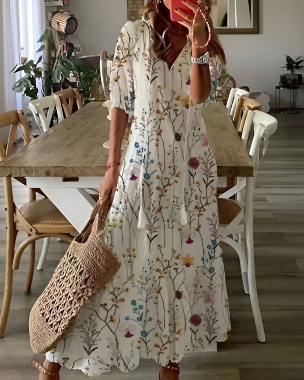 Acacia - Vestido boho vaporoso