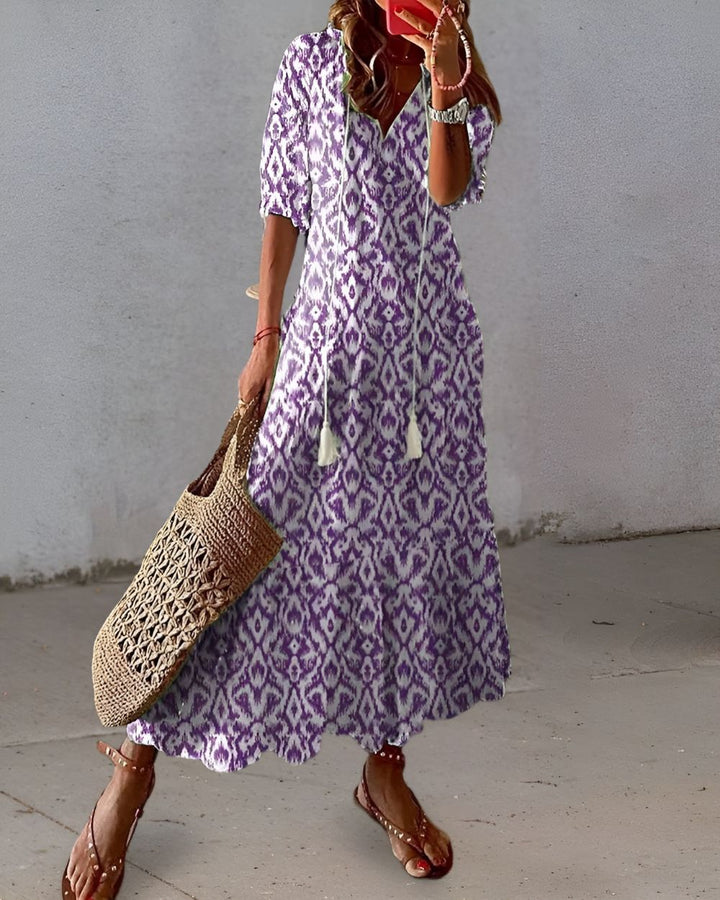 Acacia - Vestido boho vaporoso