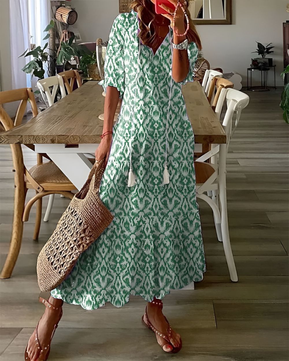 Acacia - Vestido boho vaporoso