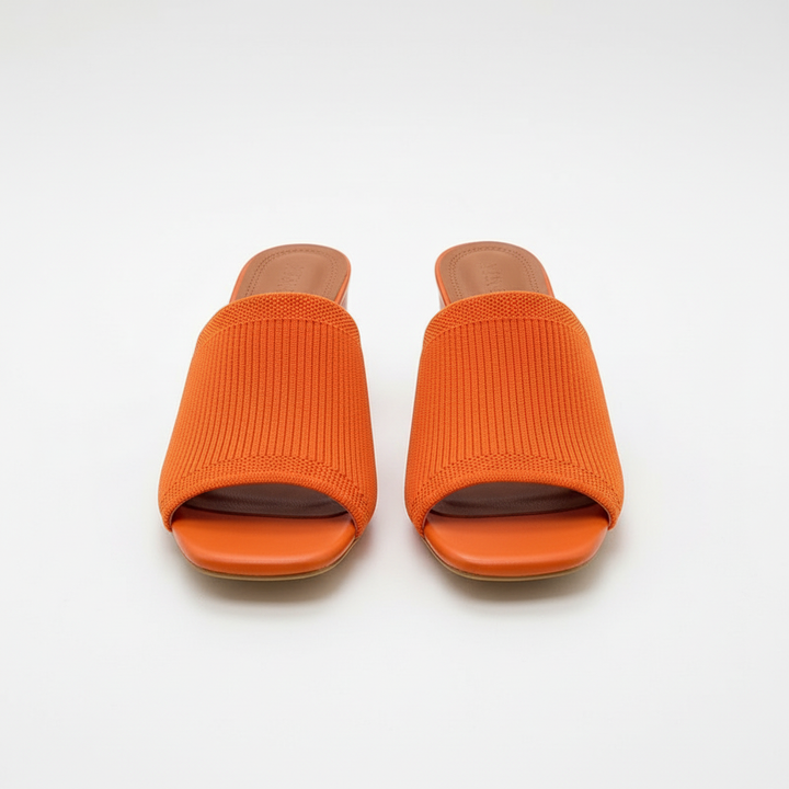 Virelle - Zapatos de tacón bajo con acabado suave al tacto