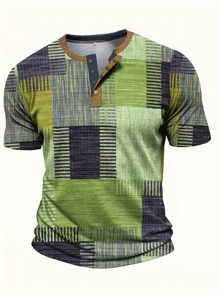 Veyric - Camisa de manga corta, suave al tacto