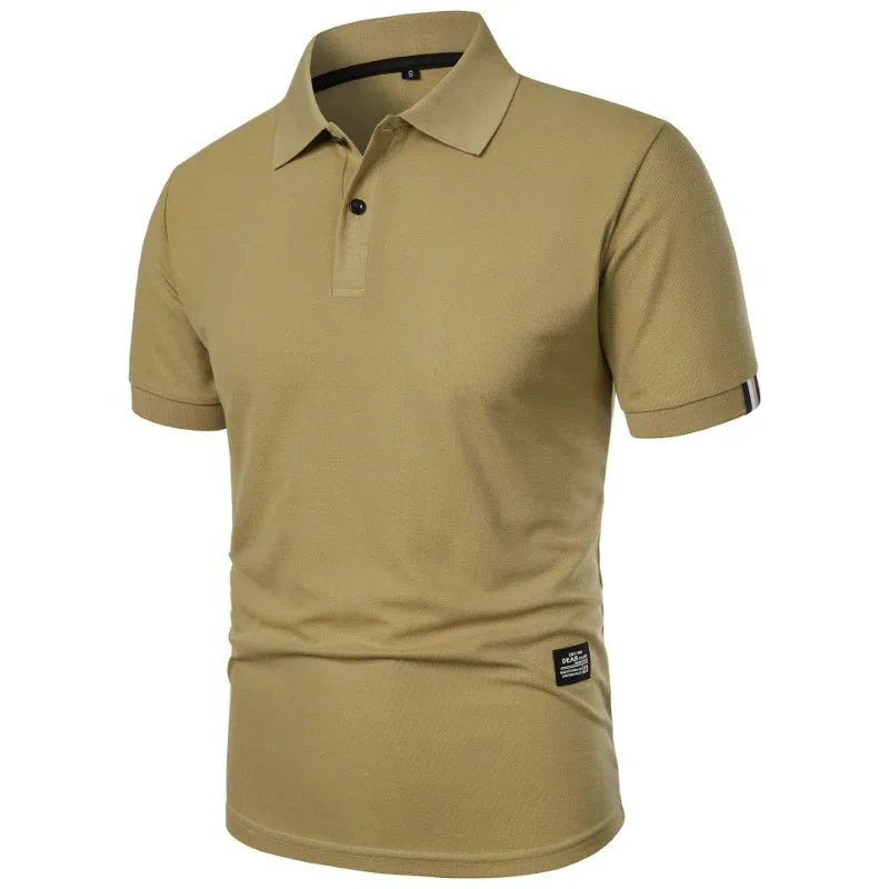 Horatio - Playera tipo polo de verano resistente a las arrugas