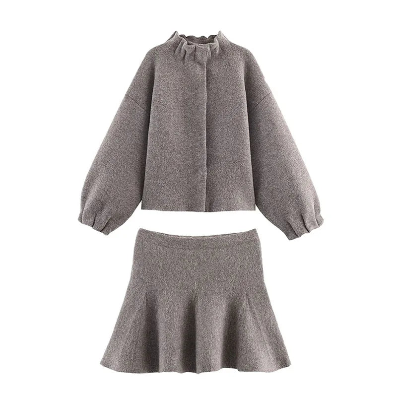 Lumiara - Conjunto de falda de dos piezas premium