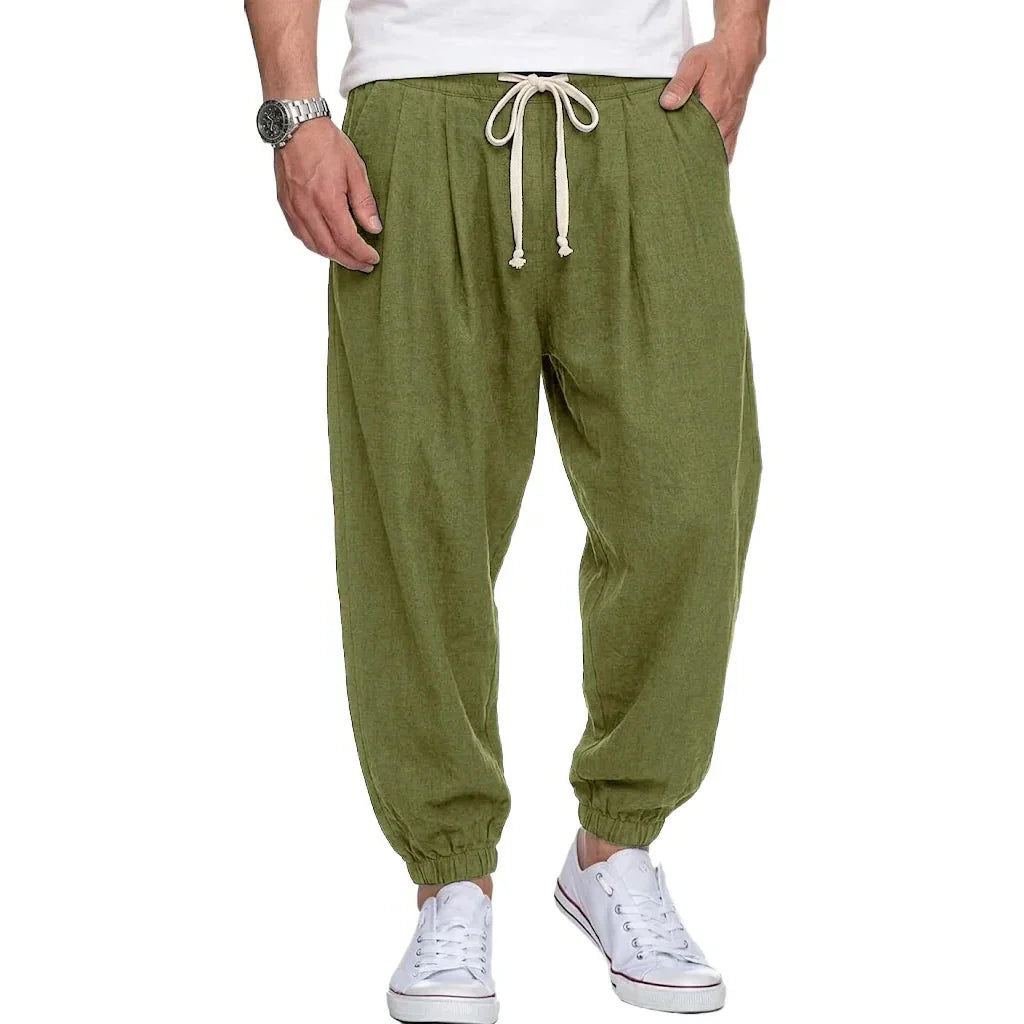 Isaac - Pantalón ligero con cordón