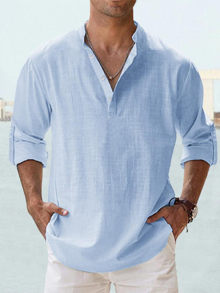Bainford - Camisa de lino ligera