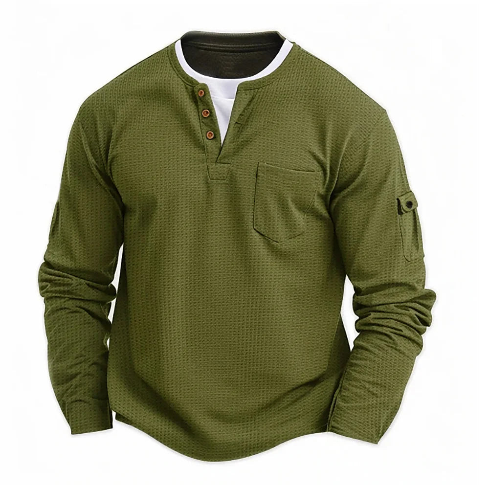 Luciano - Camisa elegante informal de manga larga