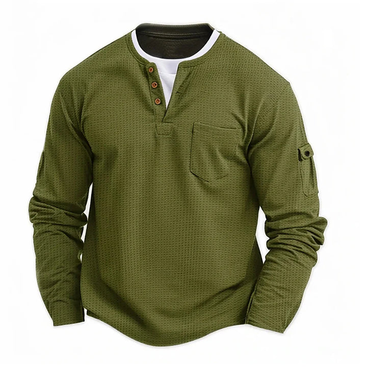Luciano - Camisa elegante informal de manga larga