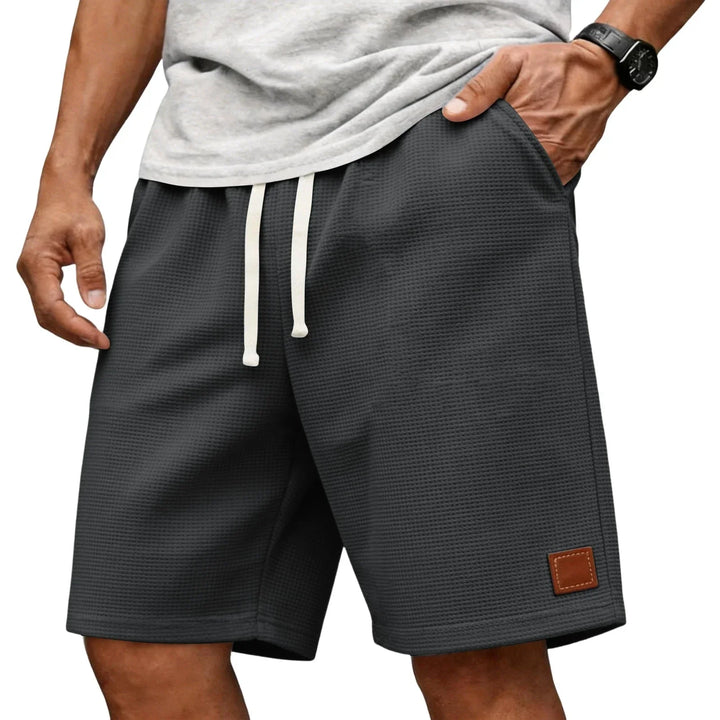 Garenix - Shorts athleisure texturizados