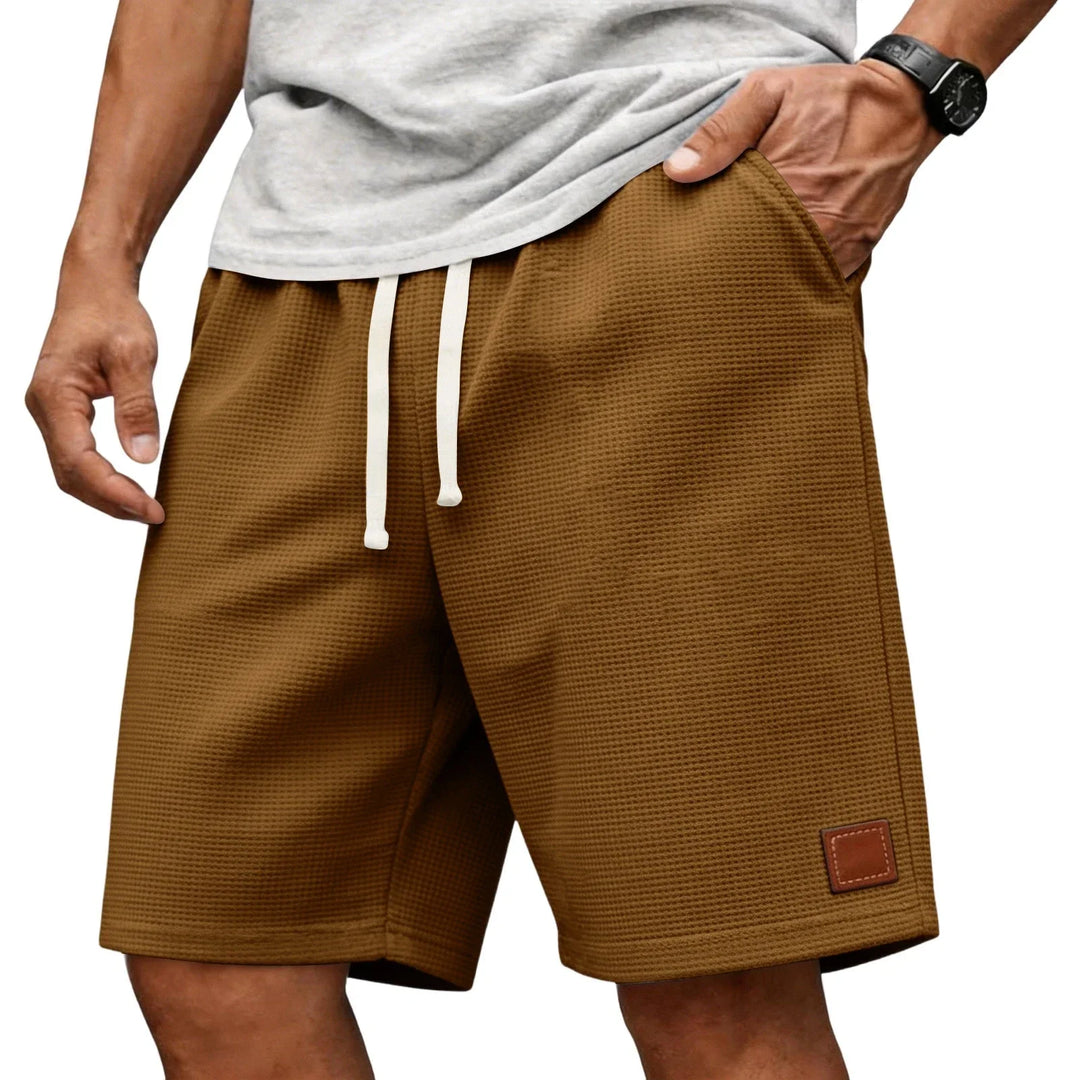 Garenix - Shorts athleisure texturizados