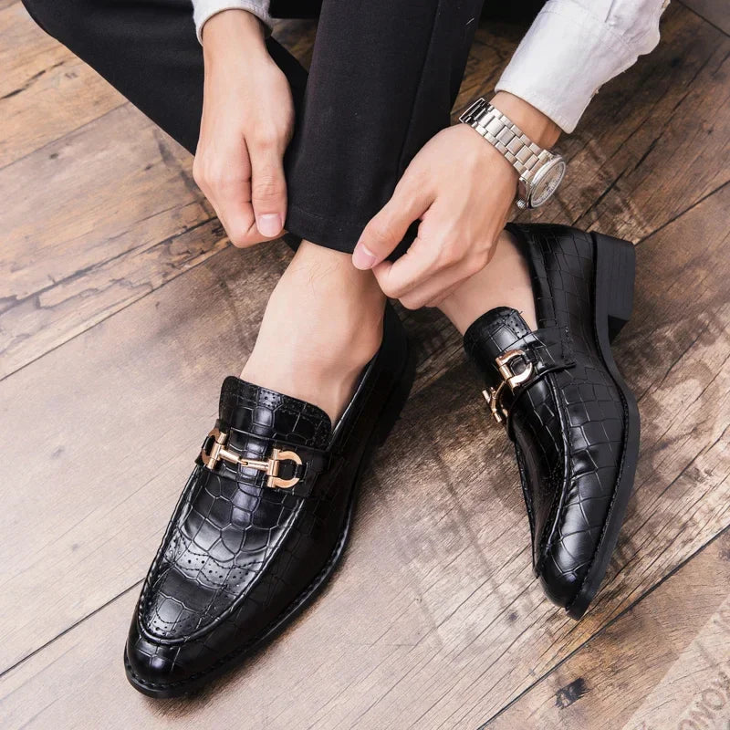 Stellan - Mocasines premium con hebilla