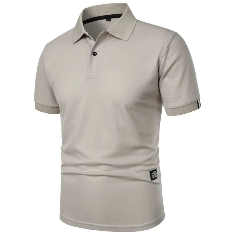 Horatio - Playera tipo polo de verano resistente a las arrugas