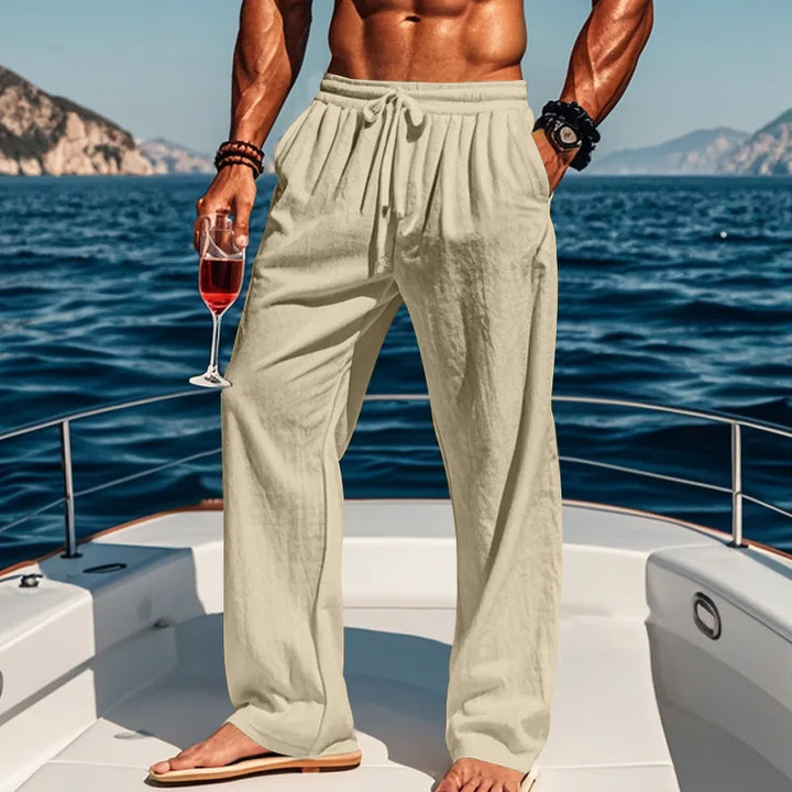 Pierce - Pantalón ligero con cordón en la cintura