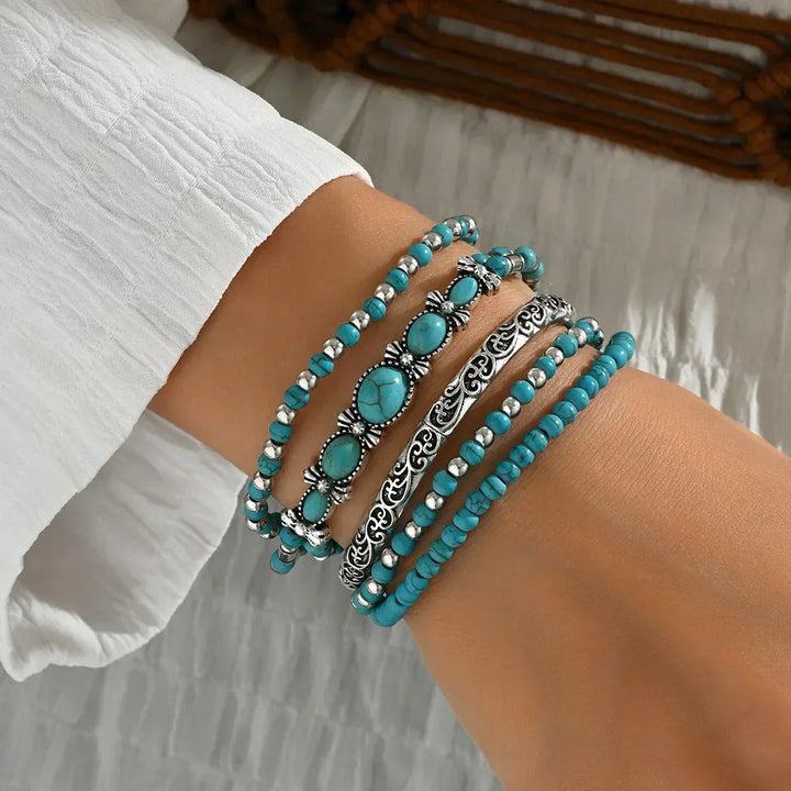 Yvaine - Pulsera refinada de múltiples cadenas