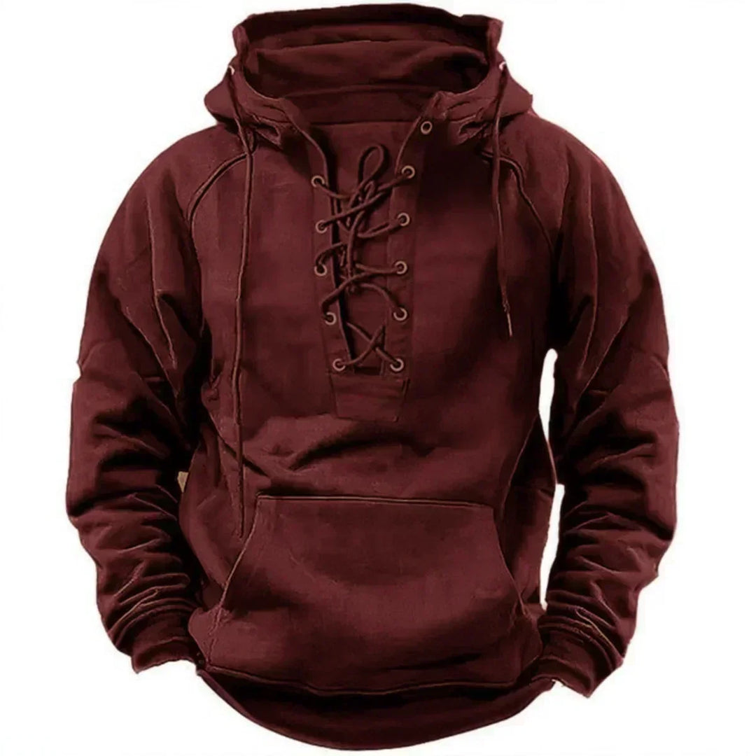 Damon - Sudadera con capucha de tacto suave