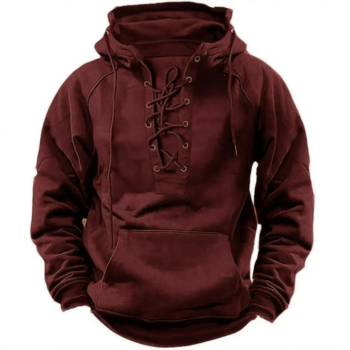 Damon - Sudadera con capucha de tacto suave