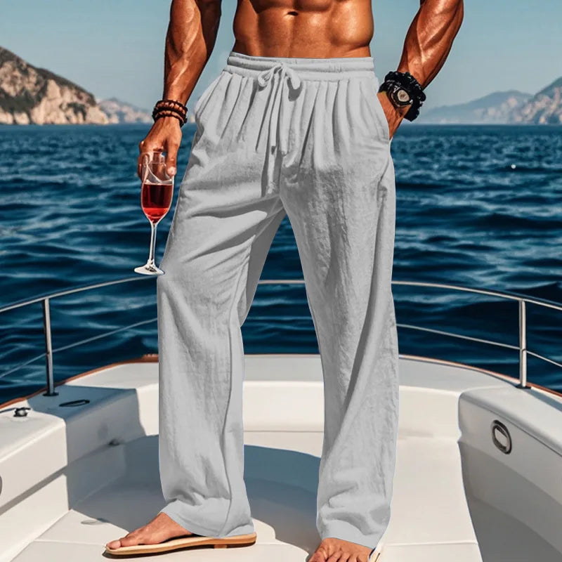 Pierce - Pantalón ligero con cordón en la cintura