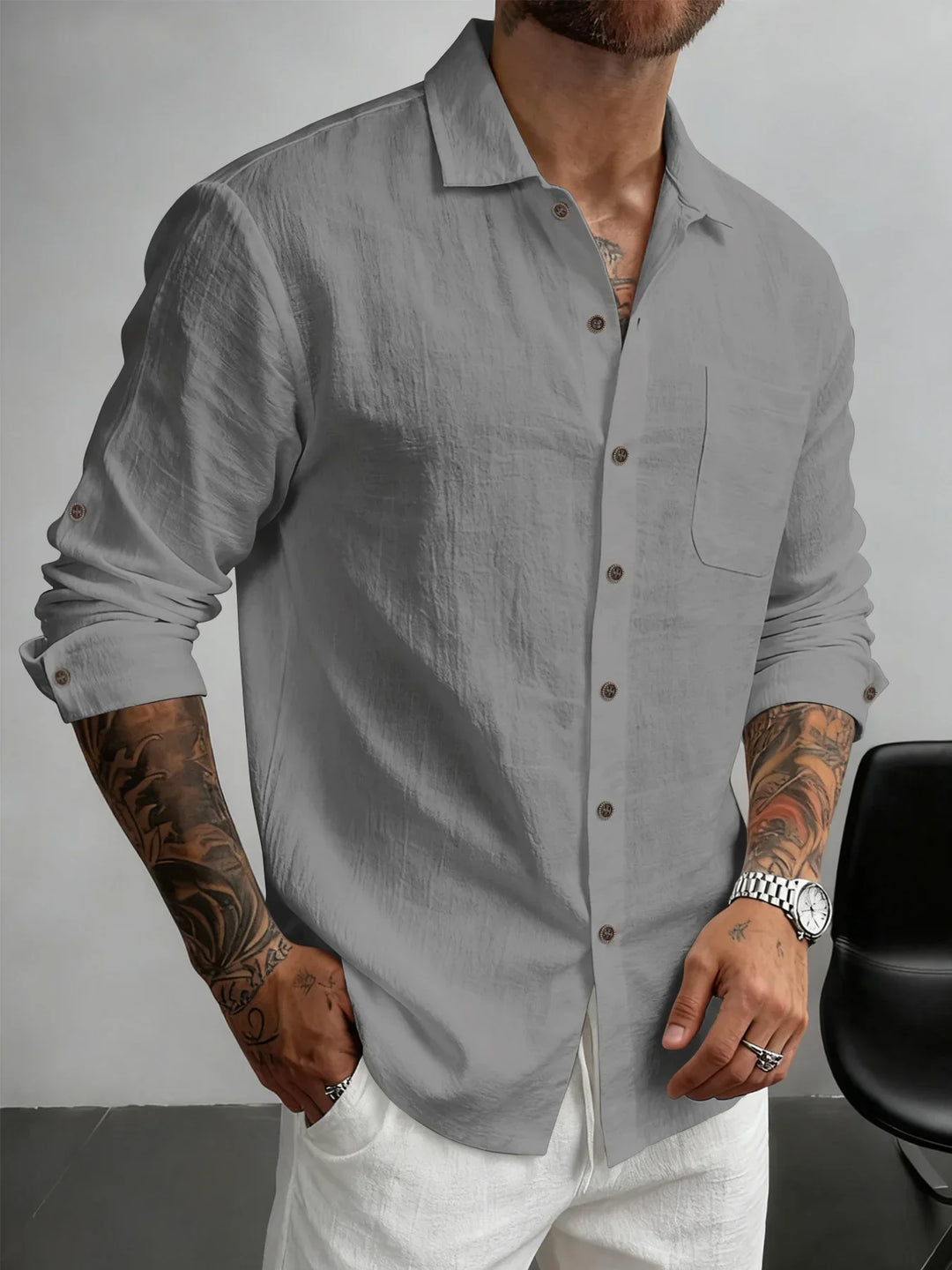 Clayton - Camisa transpirable de verano