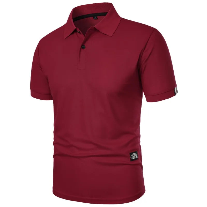 Horatio - Playera tipo polo de verano resistente a las arrugas
