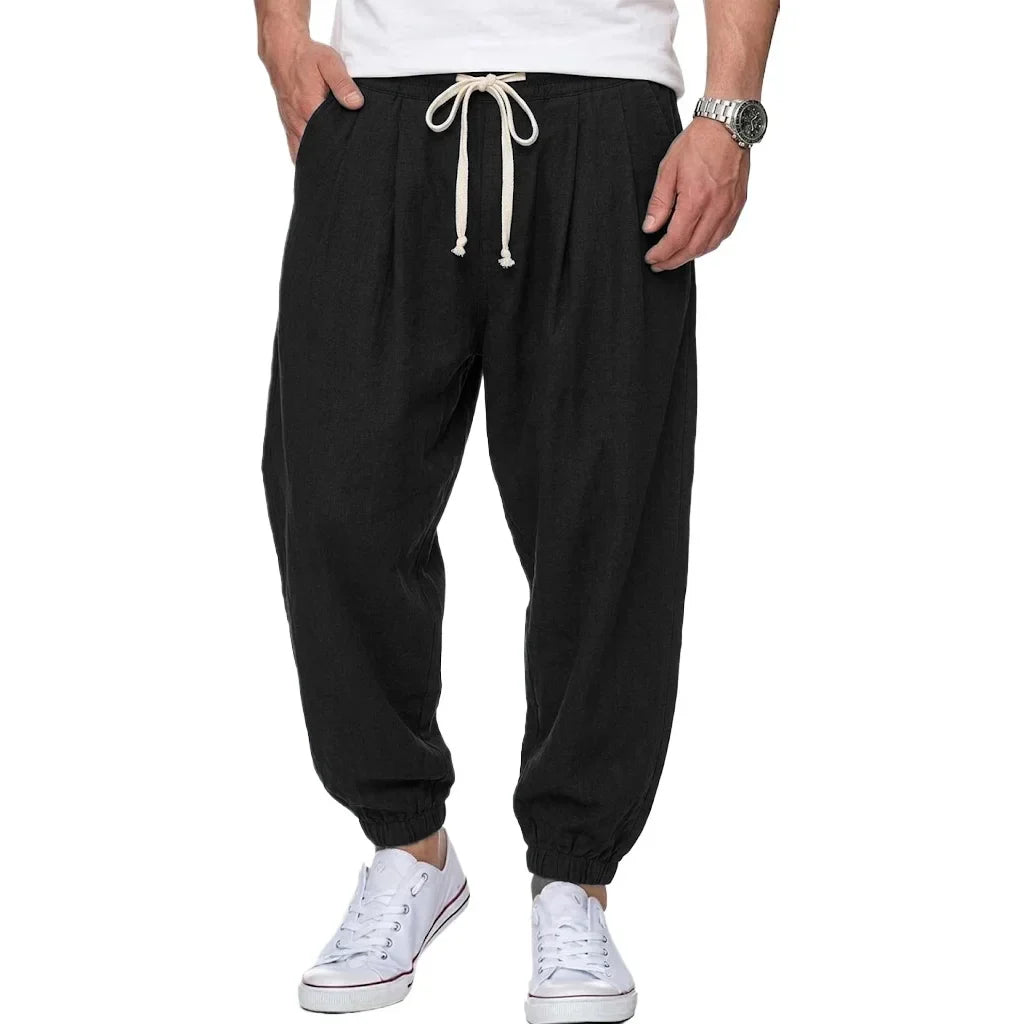 Isaac - Pantalón ligero con cordón