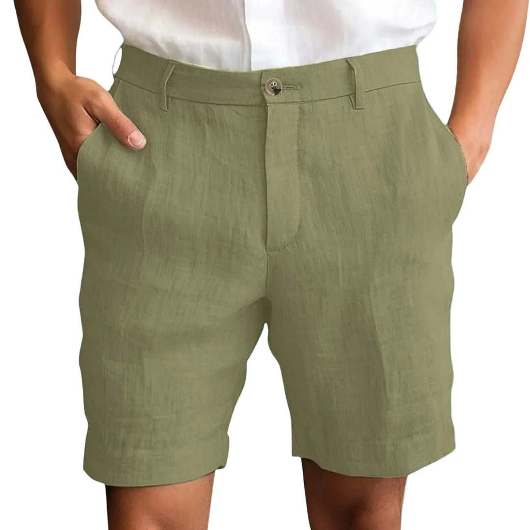Nestor - Shorts de lino a la medida