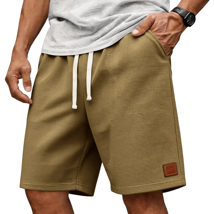 Garenix - Shorts athleisure texturizados