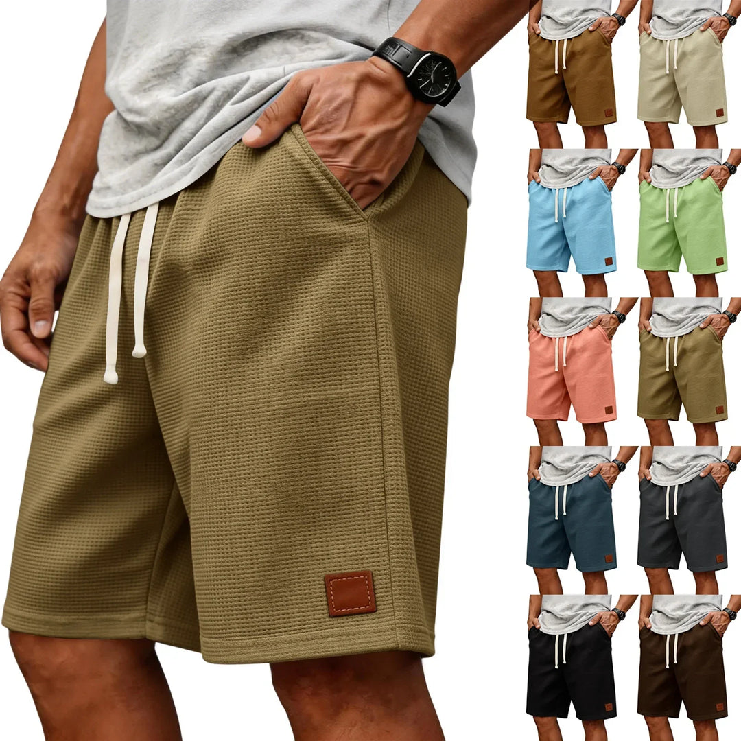 Garenix - Shorts athleisure texturizados