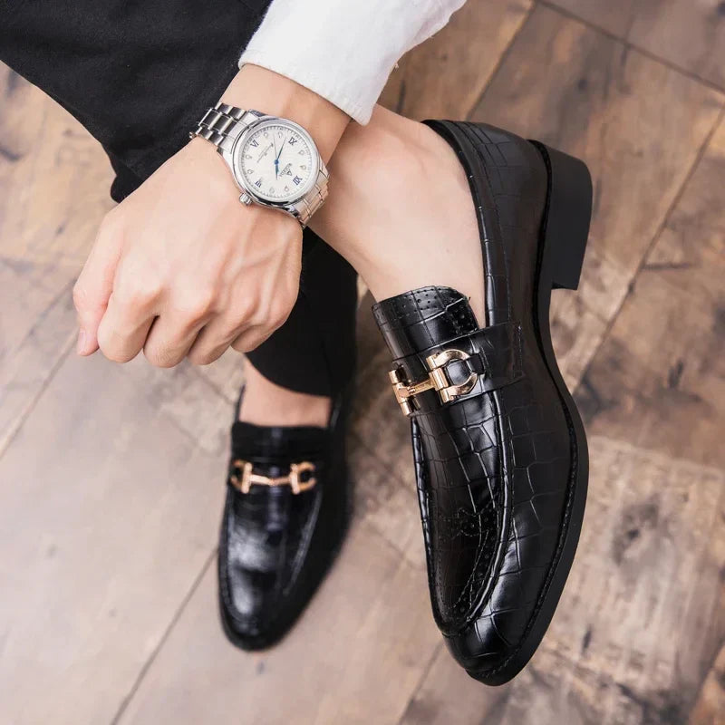 Stellan - Mocasines premium con hebilla
