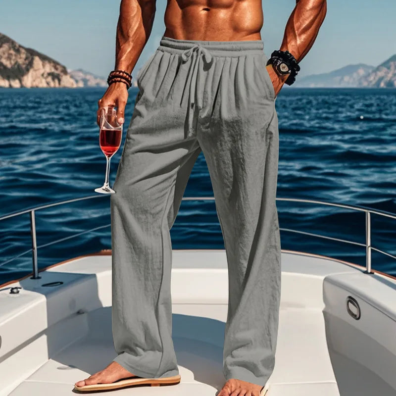 Pierce - Pantalón ligero con cordón en la cintura