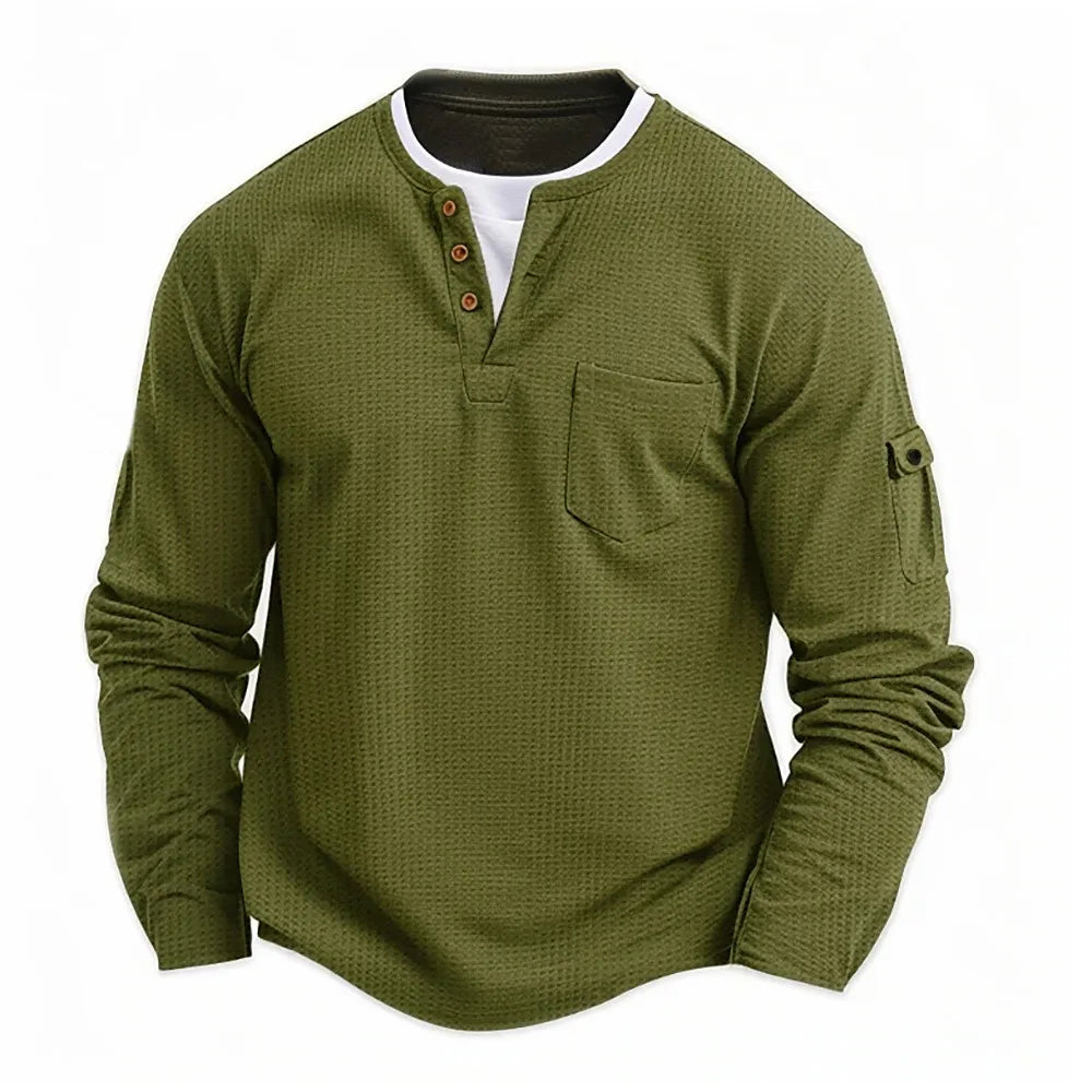 Luciano - Camisa elegante informal de manga larga