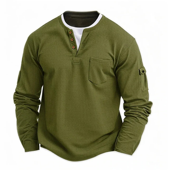 Luciano - Camisa elegante informal de manga larga