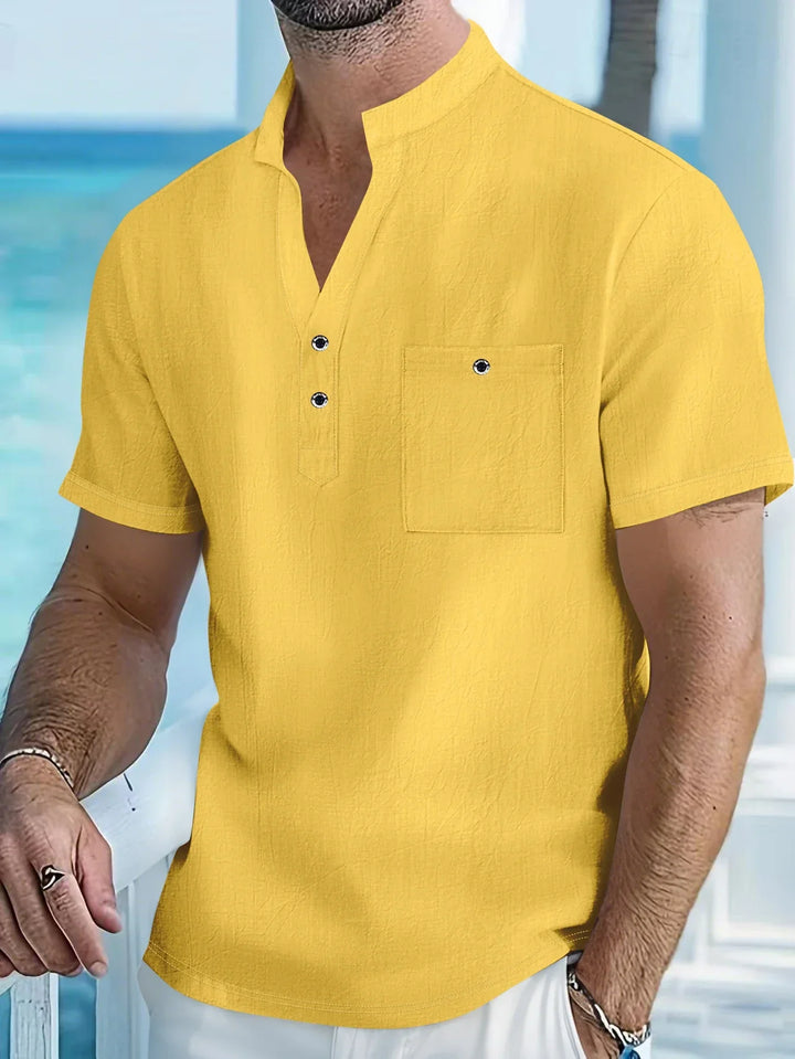 Edric - Camisa texturizada de verano